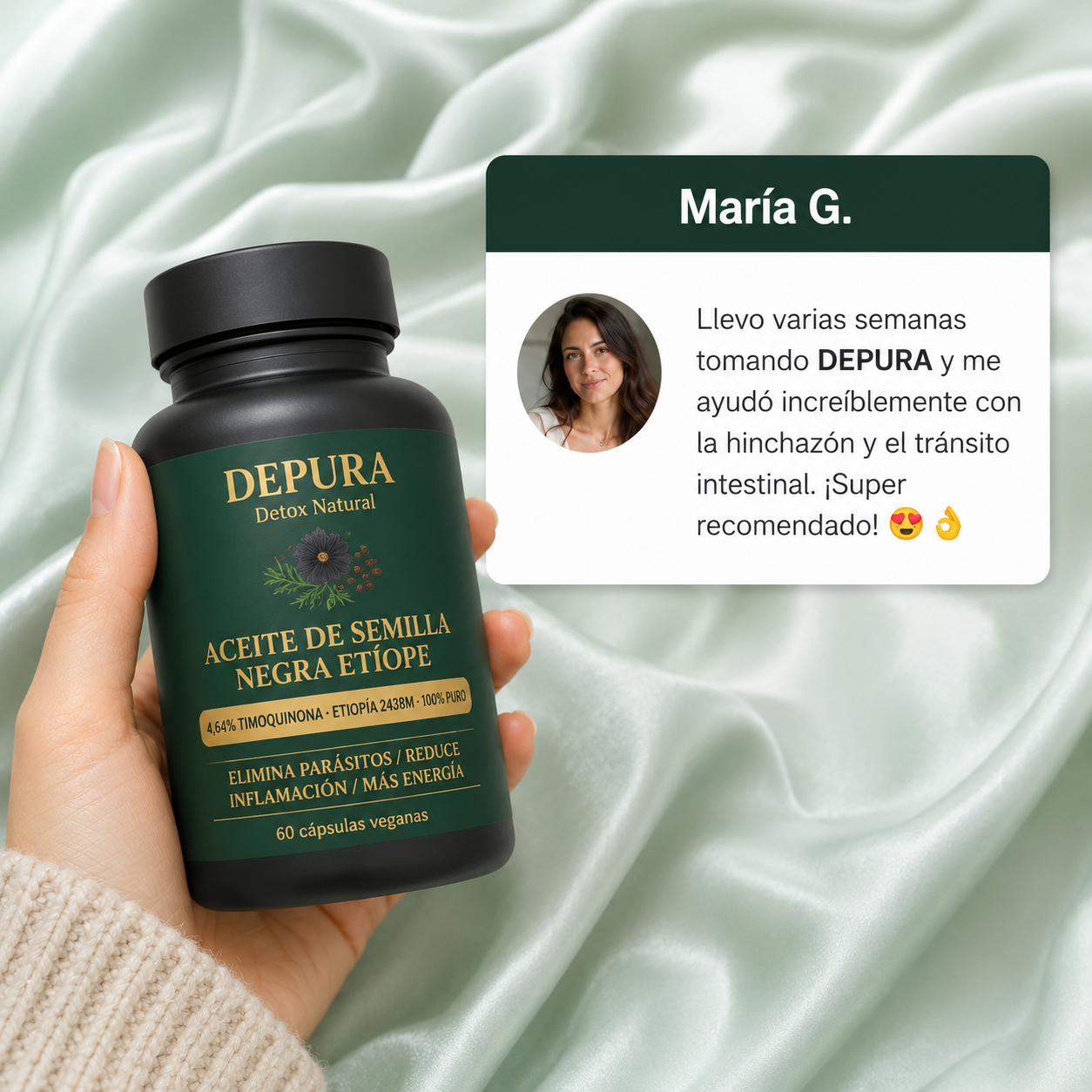 DEPURA® - Limpieza intestinal antiparasitaria natural